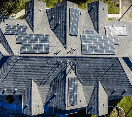 Hệ thống điện mặt trời áp mái