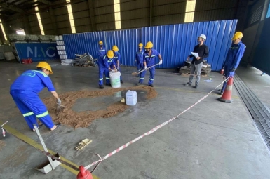 Mộc An Châu Thực Hiện Kế Hoạch Phòng Ngừa, Ứng Phó Sự Cố Chất Thải Theo Quy Định