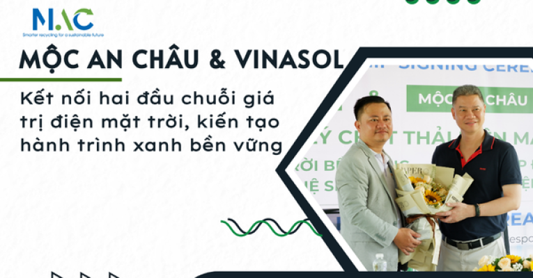 Mộc An Châu và Vinasol: Kết nối hai đầu chuỗi giá trị điện mặt trời, kiến tạo hành trình xanh bền vững