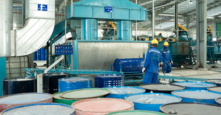 Hệ thống xúc rửa bao bì cứng