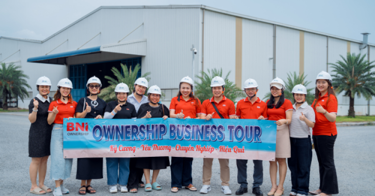 BNI Ownership Chapter tham quan Nhà máy tái chế và xử lý chất thải Mộc An Châu: Kết nối thực chất – Lan tỏa giá trị xanh