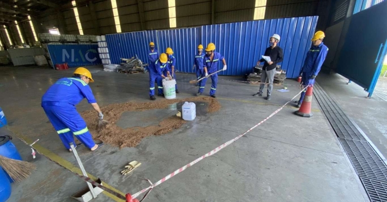 Mộc An Châu Thực Hiện Kế Hoạch Phòng Ngừa, Ứng Phó Sự Cố Chất Thải Theo Quy Định